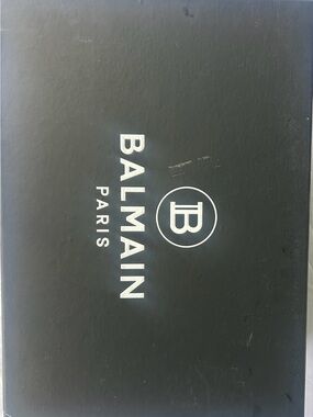 Balmain Black Box with White Logo 13Lx9Wx5H